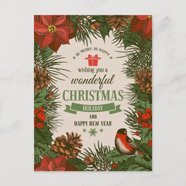 Postal Navidades inteligentes (Anverso)