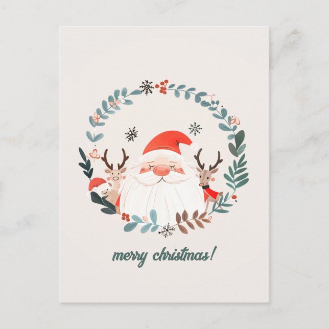 Postal Navidades inteligentes (Anverso)