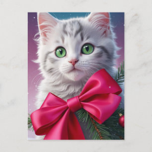 Postal Navidades Kitten