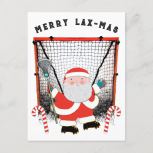 Postal Navidades Lacrosse
