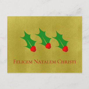 Postal Navidades latinos