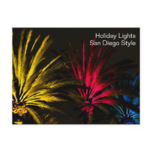 Navidades Luces Fiestas de Árboles de Palma San Di