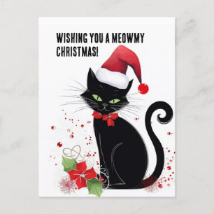 Postal ¡Navidades Meowy!