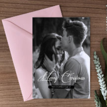 Navidades mínimos | Foto simple en blanco y negro