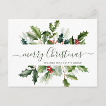 Navidades Mistletoe Holiday Corporate Greeting