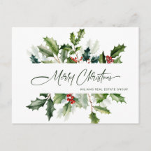 Navidades Mistletoe Holiday Corporate Greeting