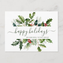 Navidades Mistletoe Holiday Corporate Greeting