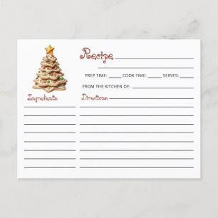 Postal Navidades moderados recetas de intercambio de cook