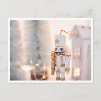 Postal Navidades Nutcracker en el entorno invernal