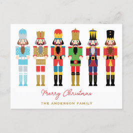 POSTAL NAVIDADES NUTCRACKERS