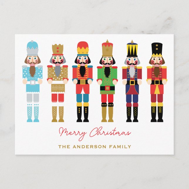 POSTAL NAVIDADES NUTCRACKERS (Anverso)
