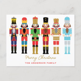 POSTAL NAVIDADES NUTCRACKERS