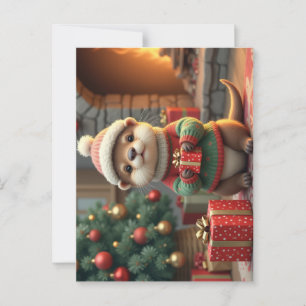 Postal Navidades Otter