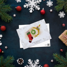 Postal Navidades personalizados celebran vacaciones de al