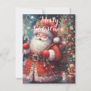Postal Navidades personalizados del árbol de Navidad de S