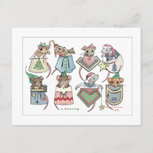 Postal Navidades Pocket Mice