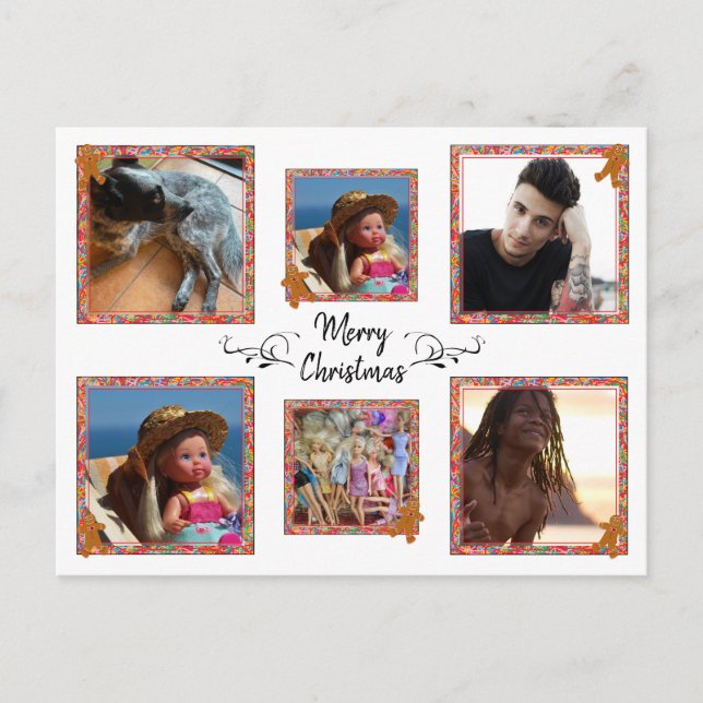 Postal Navidades Postcard HAMbWG (Anverso)