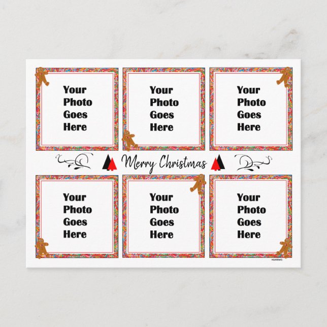 Postal Navidades Postcard HAMbWG (Anverso)