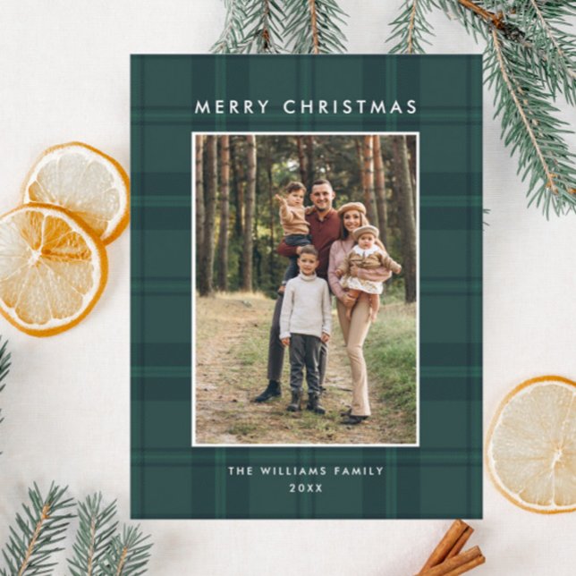 Postal Navidades retro fotográfico invitan a vacaciones d (Subido por el creador)