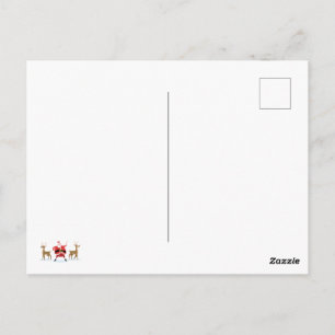 Postal Navidades Santa