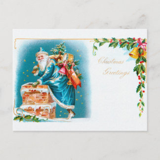 Postal Navidades Santa