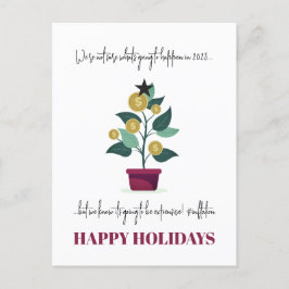 Postal Navidades sarcásticos de 2022