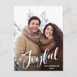 Postal Navidades sencillamente modernos: Fotos de felicit