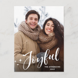 Postal Navidades sencillamente modernos: Fotos para salud