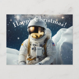 Postal Navidades Spaceman