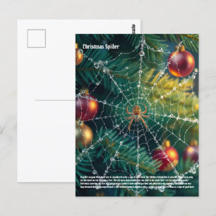 Postal Navidades Spider
