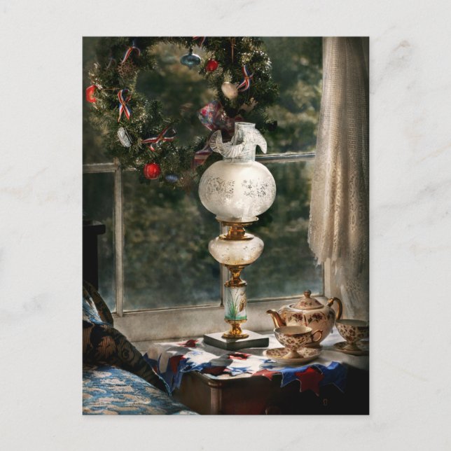 Postal Navidades - té para Navidades (Anverso)