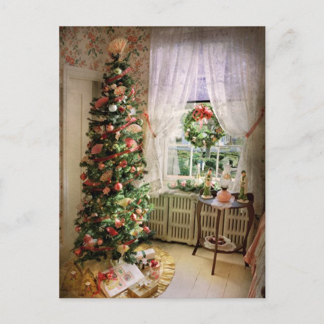 Postal Navidades - Un Navidad japonés (Anverso)