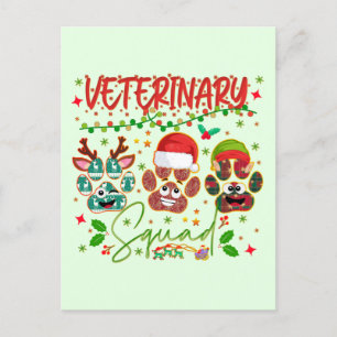 Postal Navidades Veterinarios