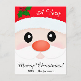 Postal navideña muy feliz Felices vacaciones