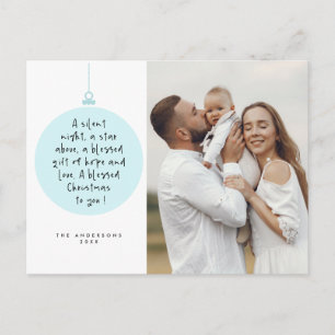 Postal Navideño, Feliz Navidad, Foto de Familia Cristiana