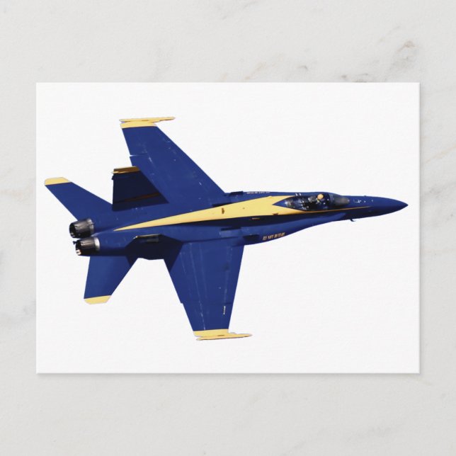 Postal NAVY, Ángeles azules de EE.UU. en vuelo en la sema (Anverso)