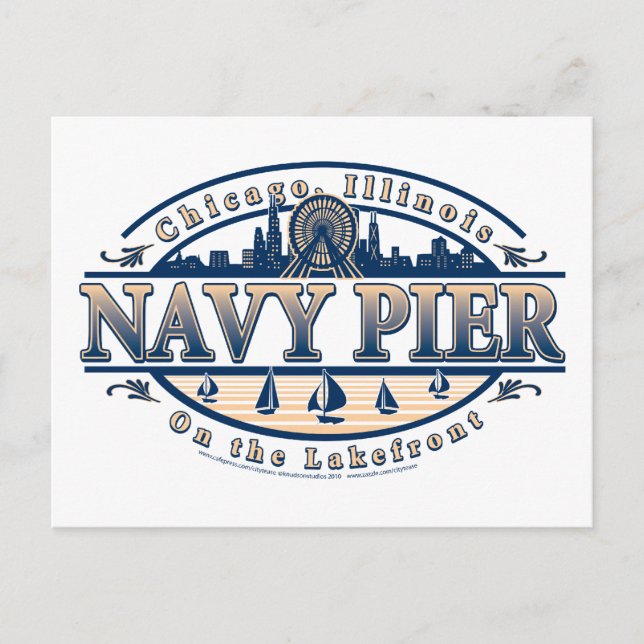 Postal Navy Pier Chicago (Anverso)