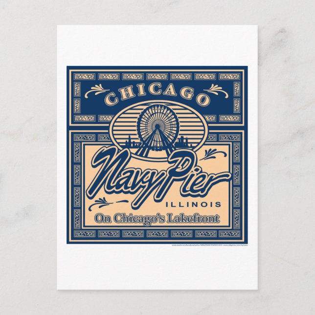 Postal Navy Pier Chicago (Anverso)