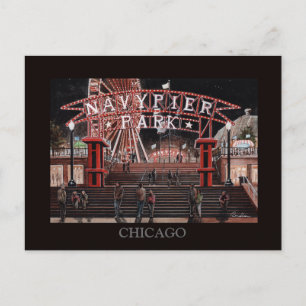 Postal Navy Pier Chicago Collection Randsom Art