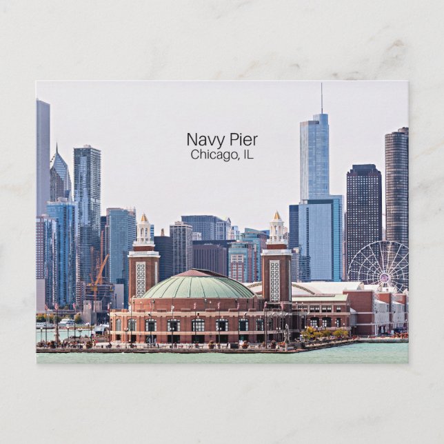 Postal Navy Pier, Chicago, IL (Anverso)