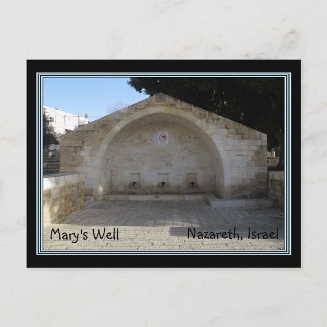 Postal Nazareth Israel Postcard (Anverso)