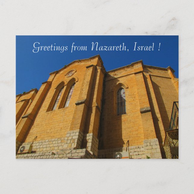 Postal Nazareth Israel Postcard (Anverso)