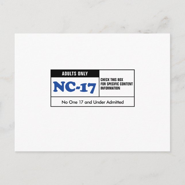 POSTAL NC-17 (Anverso)