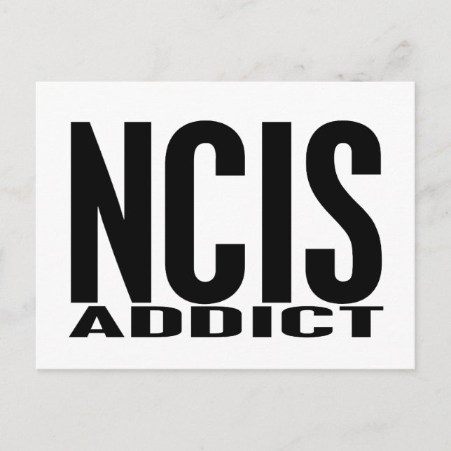 Postal NCIS Addict (Anverso)