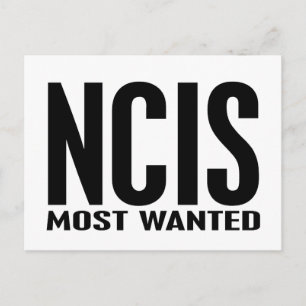Postal NCIS Más Buscado