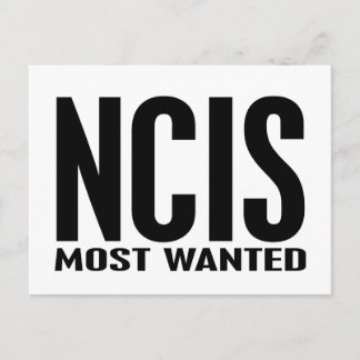 Postal NCIS Más Buscado