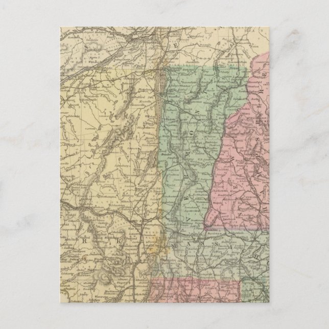 Postal NE Estados Unidos (Anverso)