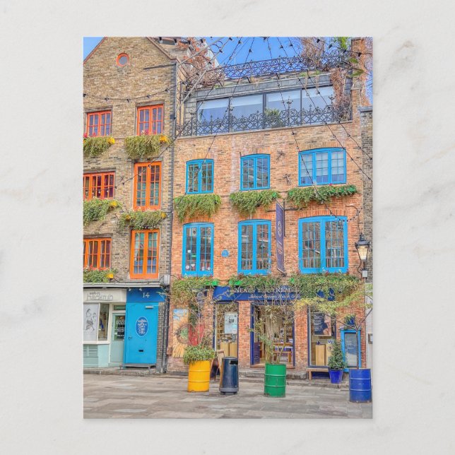Postal Neal's Yard, Covent Garden, London UK Postcard (Anverso)