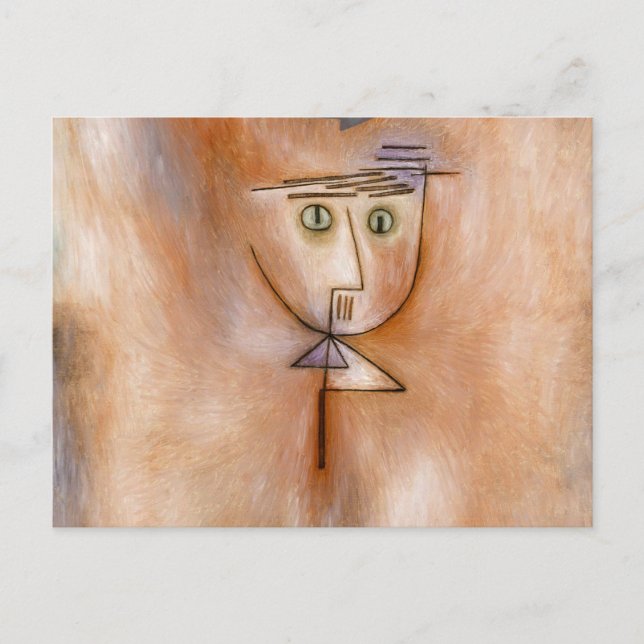 Postal Nearly Hit by Paul Klee (Anverso)