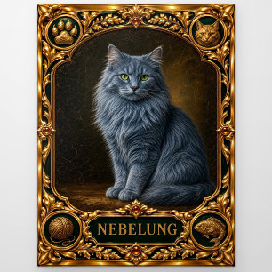 Postal Nebelung, joya artística de herencia